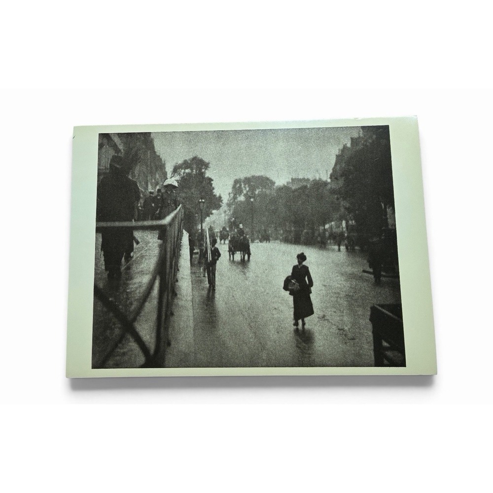 Alfred Stieglitz "A Snapshot, Paris" 1911 Vintage Style Photo Postcard Print
